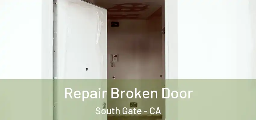  Repair Broken Door South Gate - CA